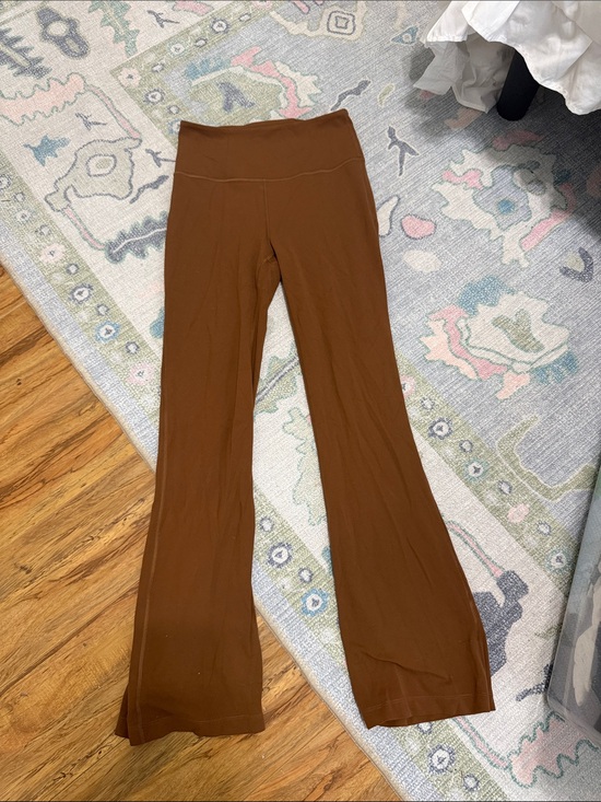 lululemon athletica Pants - lululemon athletica Brown Flare Leggings